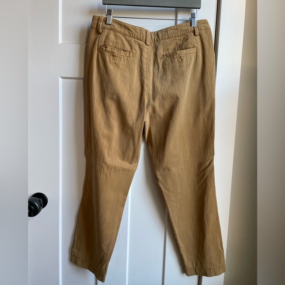 Anthropologie Embrioded Tan Pants - Picture 5 of 11